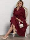 LT Collection Платье 603079 П16154-16М Бордо