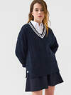 PLAYTODAY Джемпер 603174 22621048 тёмно-синий,белый