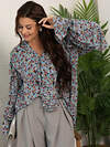 LT Collection Блуза 603469 Б16134-39М Голубой