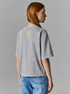 MARK FORMELLE Футболка 603514 112862 ACID WASH на сером камне +печать