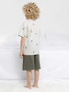 CROCKID Пижама 603527 МП 1697 кремовый, хаки