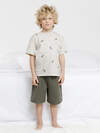 CROCKID Пижама 603527 МП 1697 кремовый, хаки