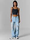 MARK FORMELLE Топ 603661 112921 ACID WASH черный