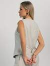 LT Collection Жилет 604900 Б16203-16М Светло-серый