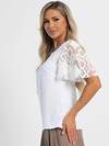 LT Collection Блуза 604901 Б16204-48М Белый
