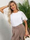 LT Collection Блуза 604901 Б16204-48М Белый