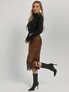 LT Collection Юбка 604906 Ю16225-10М Коричневый