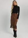 LT Collection Юбка 604906 Ю16225-10М Коричневый