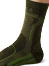 Omsa Носки 605030 OMSA THERMO 902, PL+CO Militari (Зеленый)