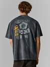 MARK FORMELLE Футболка 605139 111846 ACID WASH обсидиан +печать
