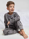 CROCKID Пижама 605344 К 1552 серый