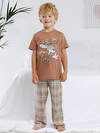 CROCKID Пижама 605357 К 1599 шоколадный