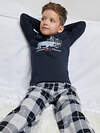 CROCKID Пижама 605366 К 1600 темно-синий