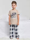 CROCKID Пижама 605368 К 1599 темно-бежевый