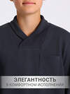 Апрель Костюм 605412 2ПДБ5950176 твид черный+темно-синий+темно-синий
