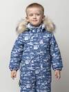 BATIK Комбинезон 605544 0313-27з-2 Принт деним синий