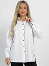 LT Collection Рубашка 605720 Б16253-1М Белый