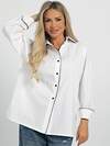 LT Collection Рубашка 605720 Б16253-1М Белый