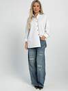 LT Collection Рубашка 605720 Б16253-1М Белый