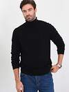 VILATTE Свитер 606086 U34.002 черный