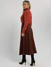 LT Collection Юбка 606202 Ю16237-53М Коричневый