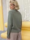 LT Collection Джемпер 606564 Б16306-7М Оливковый