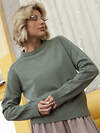 LT Collection Джемпер 606564 Б16306-7М Оливковый