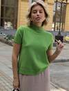 LT Collection Футболка 606566 Б16311-7М Зеленый