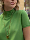 LT Collection Футболка 606566 Б16311-7М Зеленый