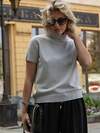 LT Collection Футболка 606568 Б16310-7М Серый