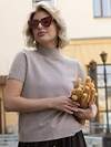LT Collection Футболка 606642 Б16313-7М Бежевый
