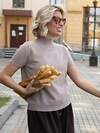 LT Collection Футболка 606642 Б16313-7М Бежевый
