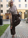 LT Collection Брюки 606646 Б16301-7М Коричневый