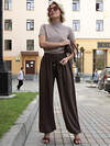 LT Collection Брюки 606646 Б16301-7М Коричневый
