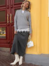 LT Collection Юбка 606648 Ю16322-7М Серый
