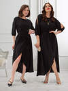 LT Collection Платье 606902 П16366-1М черное