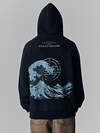 MARK FORMELLE Худи 606919 121825 ACID WASH черный +печать