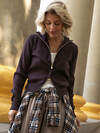 LT Collection Джемпер 607101 Б16346-7М Баклажановый