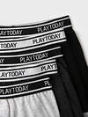PLAYTODAY Трусы 588532 12611348 черный,серый меланж,черный