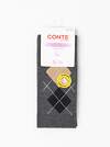 Conte elegant Носки 607757 COMFORT (кашемир) 26С-27СП серый-бежевый