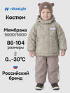 NIKASTYLE Костюм 607970 7з0526 оливка/серый песок