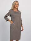 LT Collection Платье 608247 П16070-19М какао