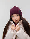 Bodo Шапка 608543 10-428MU бургунди