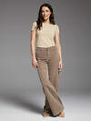 Omsa Брюки 608728 OmD 150 WIDE LEG Брюки вельвет жен. Beige (Бежевый)
