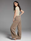 Omsa Брюки 608728 OmD 150 WIDE LEG Брюки вельвет жен. Beige (Бежевый)