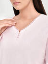 Omsa Пижама 608731 OmD 0243D PRATO Пижама женская (Лонгслив + Брюки), СО Rosa/Blu (Розовый)