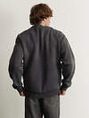 MARK FORMELLE Свитшот 609063 121801/1 ACID WASH сине -черный +печать