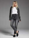 Omsa Джинсы 609315 OmD 1300 MOM Grigio Scuro Wash (Серый)