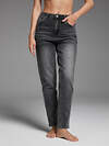 Omsa Джинсы 609315 OmD 1300 MOM Grigio Scuro Wash (Серый)