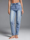 Omsa Джинсы 609317 OmD 1300-1 MOM Jeans Chiaro Wash (Синий)